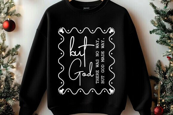 But God SVG, Bible Verse PNG, Jesus SVG