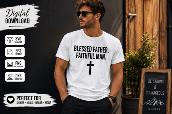 Christian Father PNG T-Shirt Designs