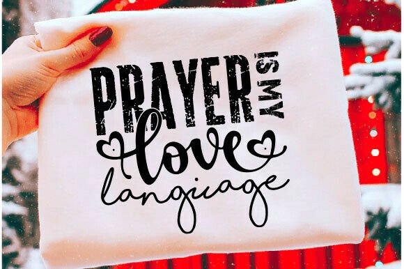 Christian Valentine PNG, Prayer SVG