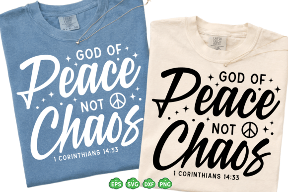 God of Peace SVG, Trendy Christian PNG — T-Shirt Designs