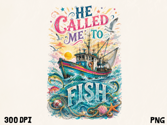 He Called Me to Fish Christian Fishing P Freebies