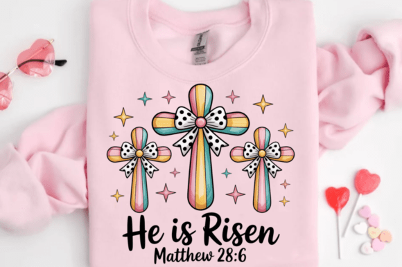 He is Risen PNG, Christian Easter PNG