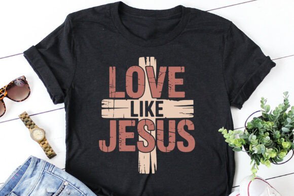 Love Like Jesus T-Shirt Designs