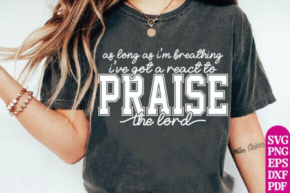 Praise the Lord Shirt Design, Christian T-Shirt Designs